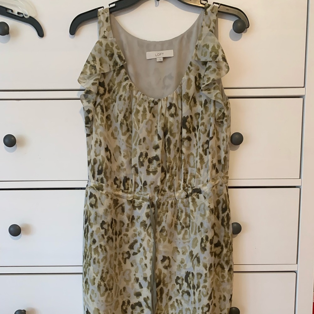Cheetah loft dress